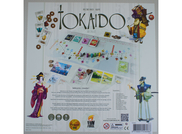 Tokaido Brädspel - 5th Edition Svensk utgåva